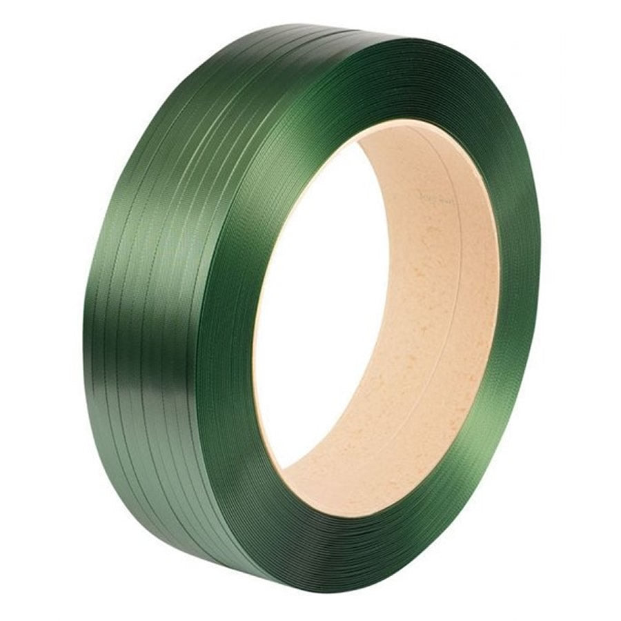 Premium Green Smooth PET Strapping 3/4″ × 0.040″ × 3000′ – Heavy-Duty Polyester Pallet Strapping