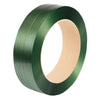 Premium Green Smooth PET Strapping (1/2″ × 0.020″ × 9000′) Light Duty Polyester Pallet Strapping
